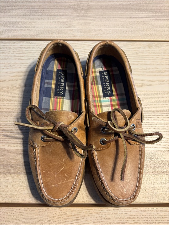 Sperry Shoes - Sperry Tan Leather Boat Shoes